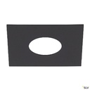 NUMINOS®, bague de réduction carrée, longueur 16 cm, Ø intérieur 7 cm, noir 1006137