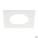 NUMINOS®, bague de réduction carrée, longueur 16 cm, Ø intérieur 9 cm, blanc 1006142