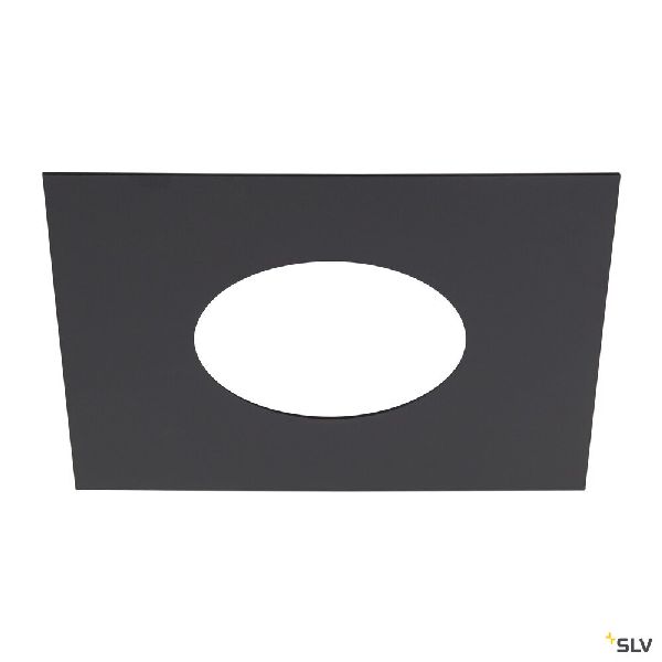 NUMINOS®, bague de réduction carrée, longueur 24 cm, Ø intérieur 12 cm, noir 1006145