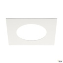 NUMINOS®, bague de réduction carrée, longueur 24 cm, Ø intérieur 15 cm, blanc 1006150