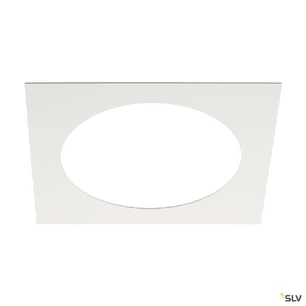 NUMINOS®, bague de réduction carrée, longueur 24 cm, Ø intérieur 18 cm, blanc 1006154