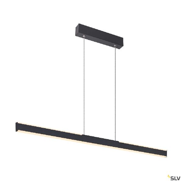 ONE LINEAR 100, suspension int, up/down, noir, LED, 24W, 2700/3000K, variable 1006185