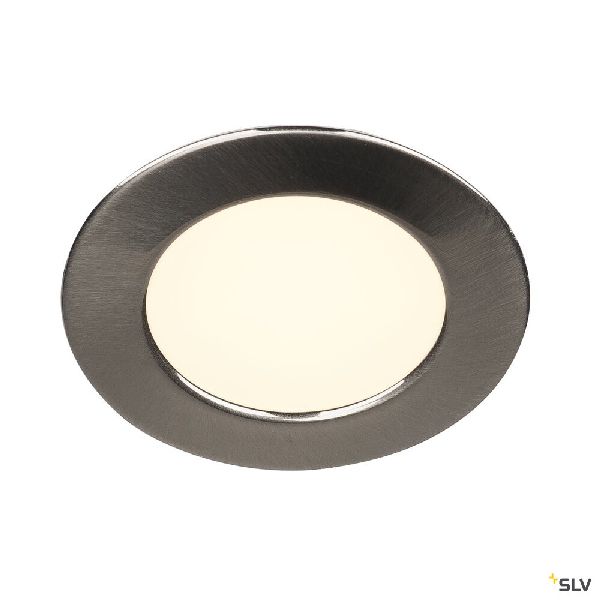 DL 126, encastré de plafond ou mural intérieur, alu brossé, LED, 2,8W, 2700K 112165