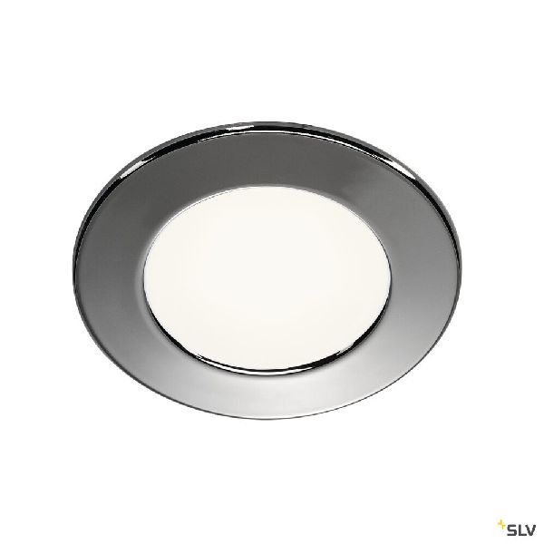 DL 126, encastré de plafond ou mural intérieur, chrome, LED, 2,8W, 3000K 112222