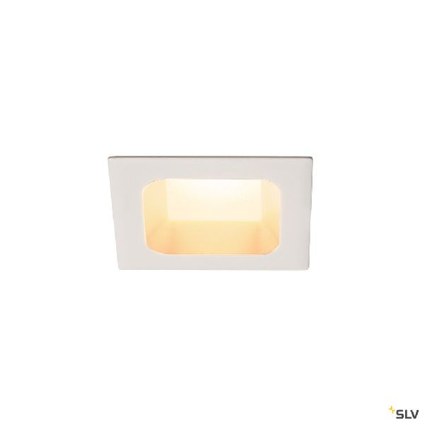 VERLUX, encastré de plafond, blanc, 12W, 85x85mm, 3000K 112682