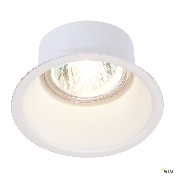 HORN, encastré de plafond intérieur, simple, blanc mat, GU10/QPAR51, 50W max 112911