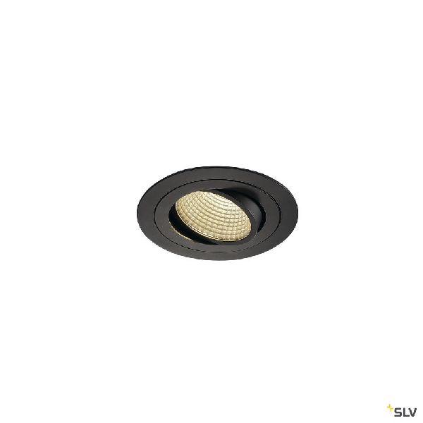 NEW TRIA 110, rond, LED, noir 16W 3000K 38° alim et clips ressorts inclus 114230