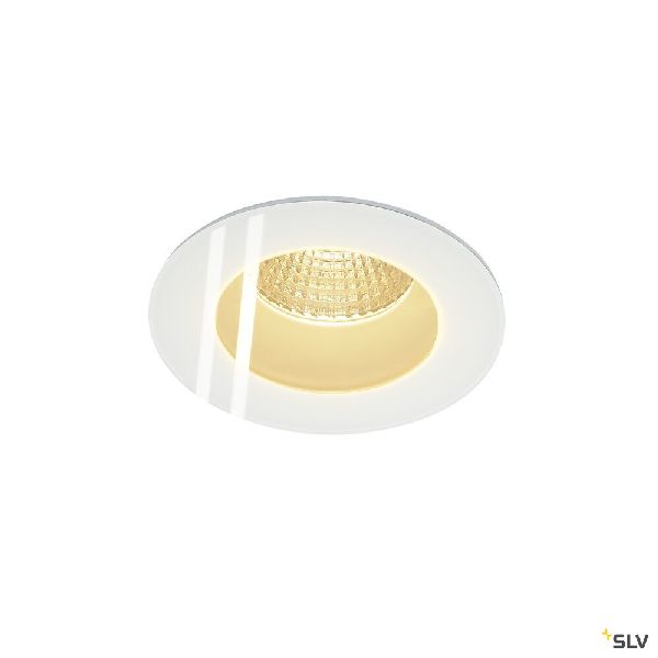 PATTA-F, encastré plafond, rond, blanc, 12W, 3000K, 38°, alim incluse 114441