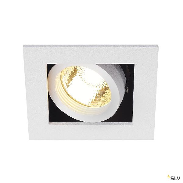 KADUX, encastré de plafond intérieur, simple, blanc mat, GU10/QPAR51, 50W max 115511