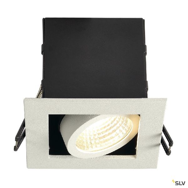 KADUX, encastré carré, LED, blanc, 8,3W, 3000K, 38°, alim incluse 115701