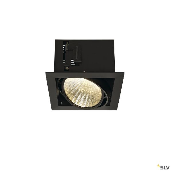 KADUX, encastré carré, LED XL, noir, 29W, 3000K 30°, alim incluse 115730