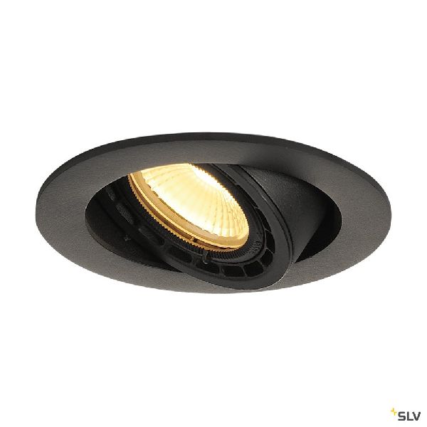 SUPROS 78, encastré de plafond intérieur, noir, LED, 12W, 3000K, variable 116310