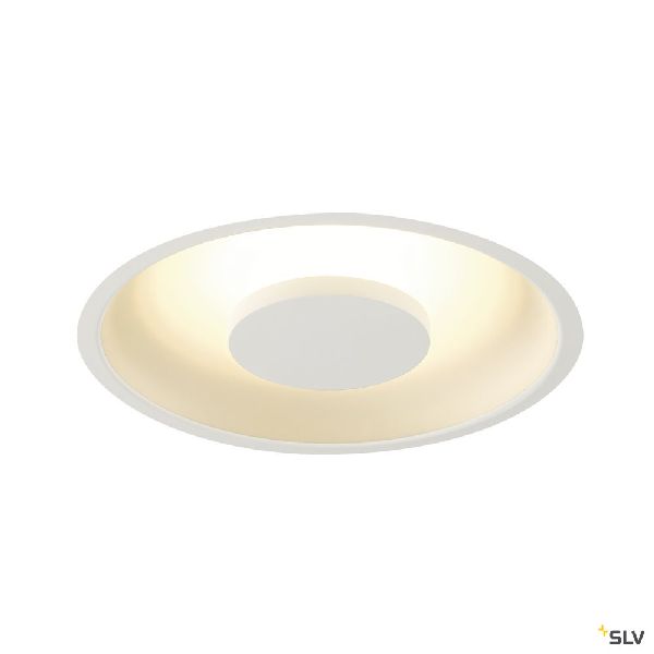 OCCULDAS 23, encastré de plafond rond, blanc, LED 3000K, 26W 117311