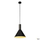 PHELIA 22, suspension intérieure, Ø 27,5 cm, noir/blanc, E27, 23W max 133310