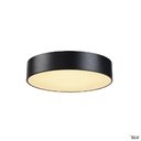 MEDO 40, plafonnier intérieur, rond, noir, LED, 30,1W, 3000K, variable 135070