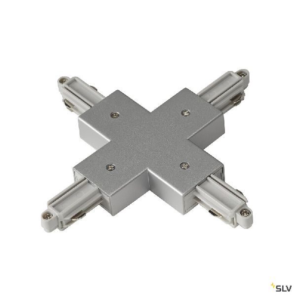 Connecteur en X pour rail 1 allumage 16A max, gris 143162