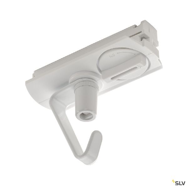 Adaptateur pour suspension 1 allumage 230V, blanc, électrique, crochets inclus 143171