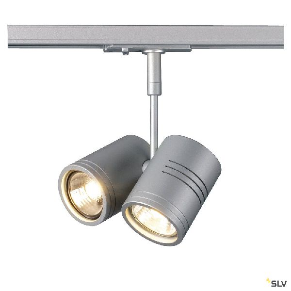 BIMA, spot, gris, 2x GU10, max. 2x50W, adaptateur 1 allumage inclus 143432