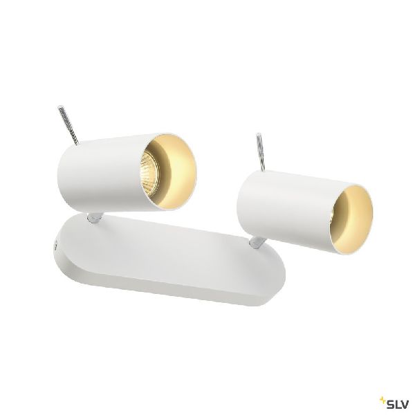 ASTO TUBE, applique et plafonnier, blanc, 2x GU10, max. 2x 50W 147412