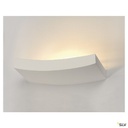 PLASTRA, applique intérieure, curve, blanc, R7s 78mm/QT-DE12, 100W max, plâtre 148012