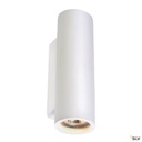 PLASTRA, applique intérieure, blanc, GU10/QPAR51, 2x 35W max, plâtre 148060