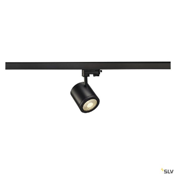 ENOLA C TRACK, spot pour rail 3 allumages intérieur, 55°, noir, LED, 12W, 3000K 152430