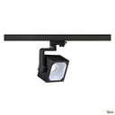 EURO CUBE, spot pour rail 3 allumages intérieur, 60°, noir, LED, 28,5W, 4000K 152780