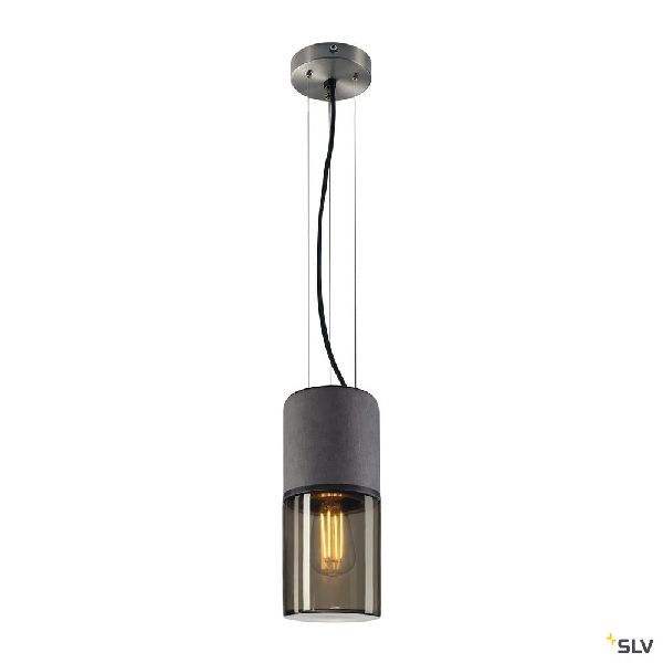 LISENNE, suspension intérieure, gris/brun, E27, 23W max 155714