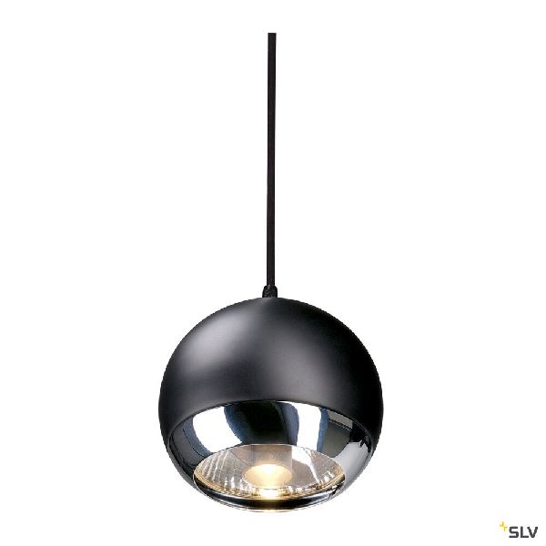 LIGHT EYE® 150, suspension pour EASYTEC II, chrome/noir, GU10, max. 75W 185590