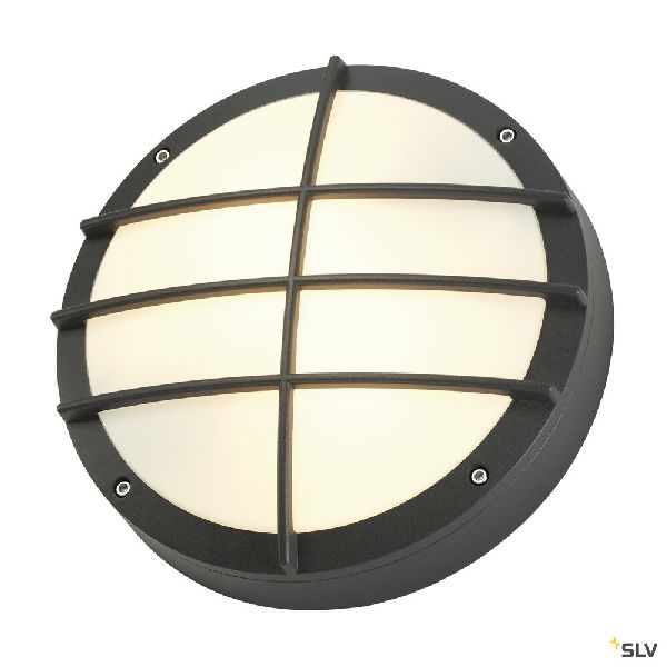 BULAN GRID, applique et plafonnier extérieur, anthracite, E27, 2x 25W max, IP44 229085