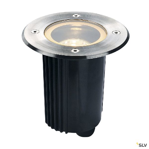 DASAR 80, encastré de sol, QPAR51, GU10, rond, inox 316, max. 35W, IP67 229320