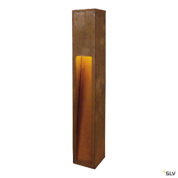 RUSTY® SLOT 80, borne extérieure, fonte rouillée, E27, 11W max, IP44 229411