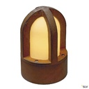 RUSTY® CONE 24, borne extérieure, rouille, E14/C35, 40W max, IP54 229430