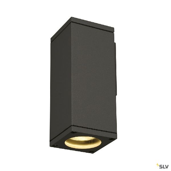 THEO, applique extérieure, anthracite, GU10/QPAR51, 35W max, IP44 229525