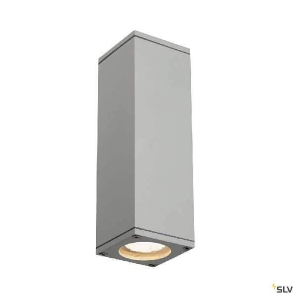 THEO UP/DOWN, applique extérieure, gris, GU10/QPAR51, 2x 35W max, IP44 229532