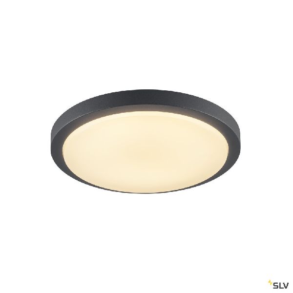 AINOS, rond, anthracite, 22W, LED 3000K, avec détecteur 229975