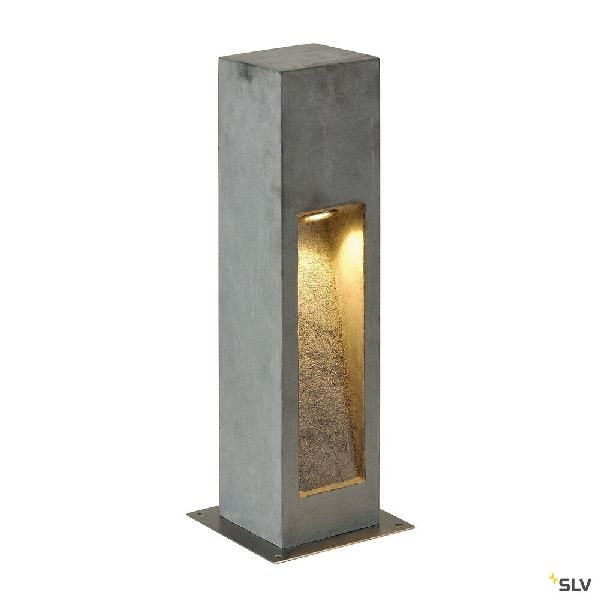 ARROCK STONE 50, borne extérieure, gris, LED, 9W, 3000K, IP55, basalte, inox 304 231370