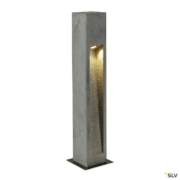 ARROCK STONE 75, borne extérieure, gris, LED, 9W, 3000K, IP55, basalte, inox 304 231371