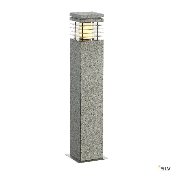 ARROCK GRANITE 70, borne, granit, poivre &amp; sel, E27, max. 15W 231411