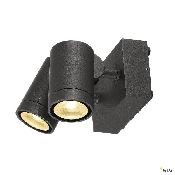 HELIA, applique, double, anthracite, 2x8W LED, 3000K 233255