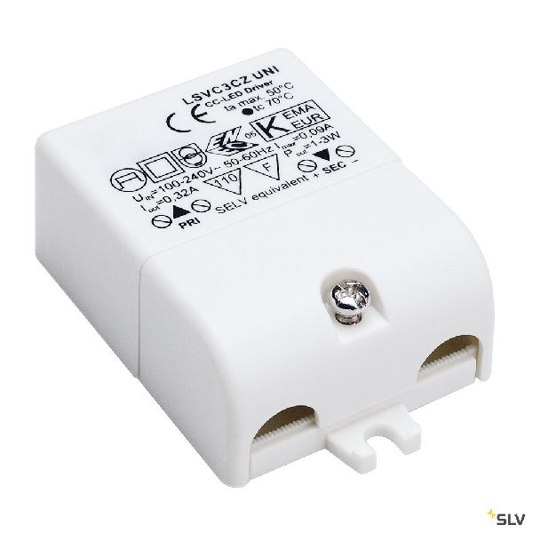 Alimentation LED, intérieur, blanc, 3W, 320mA 464108