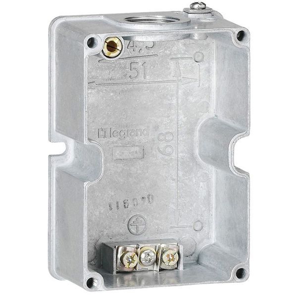 Boitier Pour Socle De Connecteur Metal 16A 3P+T/3P+N+T legrand 052269