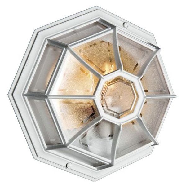 Luminaire  Plafond Apollo noir E27 60W 230V IP44