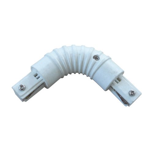 Luminaire  Coude 90° Rail 12V blanc