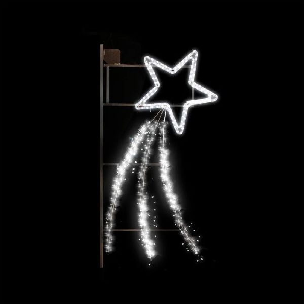 ETOILE FILANTE - Motif .5mxL0.8m230V Blanc/blanc effet comète - Festilight 43186LED-0