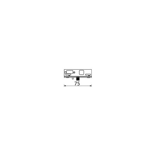 Luminaire  Adaptateur Rail 12V noir