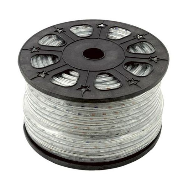 [GUI-530] Luminaire  Rouleau cordon lumineux PVC rouge 100M 230v 16,4w au mètre