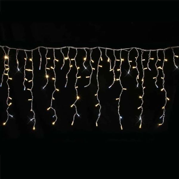 AUTHENTIC- Stalactite 4,5x0,8m 60 desc. 230V Blanc chaud pétillant - Festilight 54422-60-W9-Z