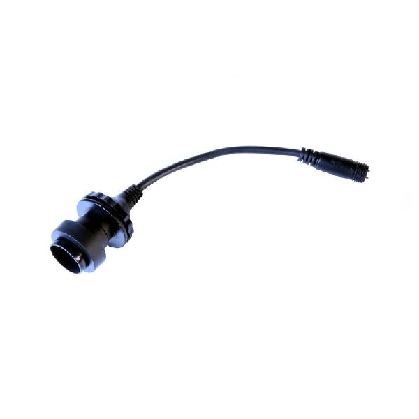 Adaptateur B22 L.28cm câble noir 230V - Festilight 90256-B