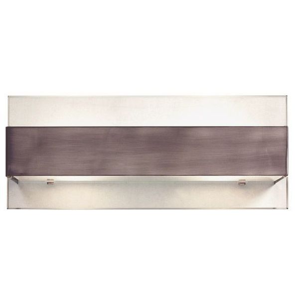 [LK-W1091-2] Luminaire  APPLIQUE 2X40W E14 VERRE METAL